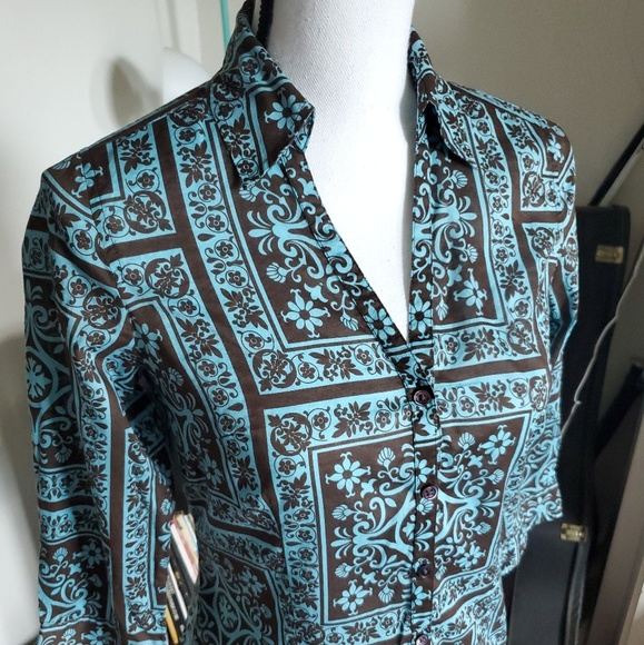 Ann Taylor Petites Button Down - Picture 2 of 7